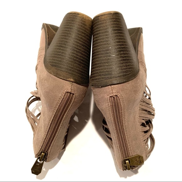 Fergalicious Tan Wicket Strappy Ankle Boots - Picture 7 of 10